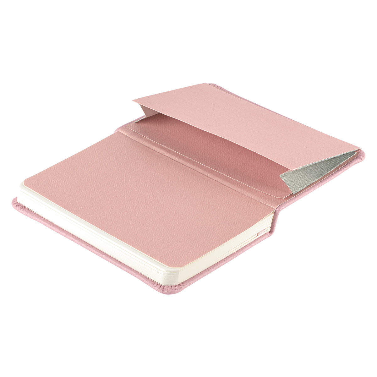 Leatherpress Quartz Pink Genuine African Leather Pocket Notebook