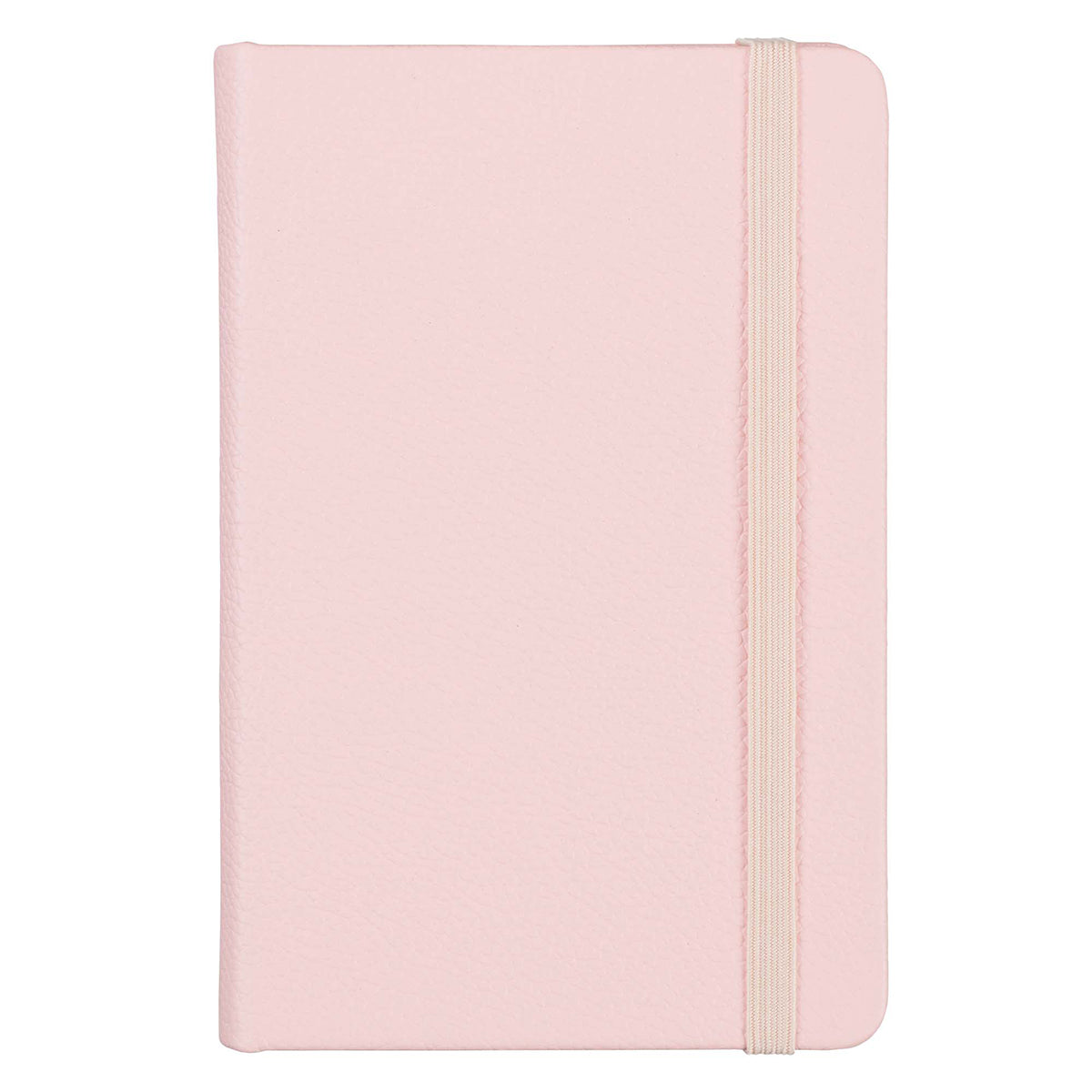Leatherpress Quartz Pink Genuine African Leather Pocket Notebook