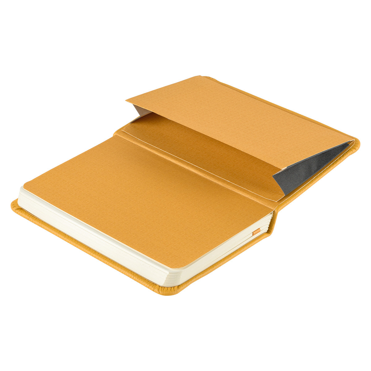 Leatherpress Butter Yellow Genuine African Leather Pocket Notebook
