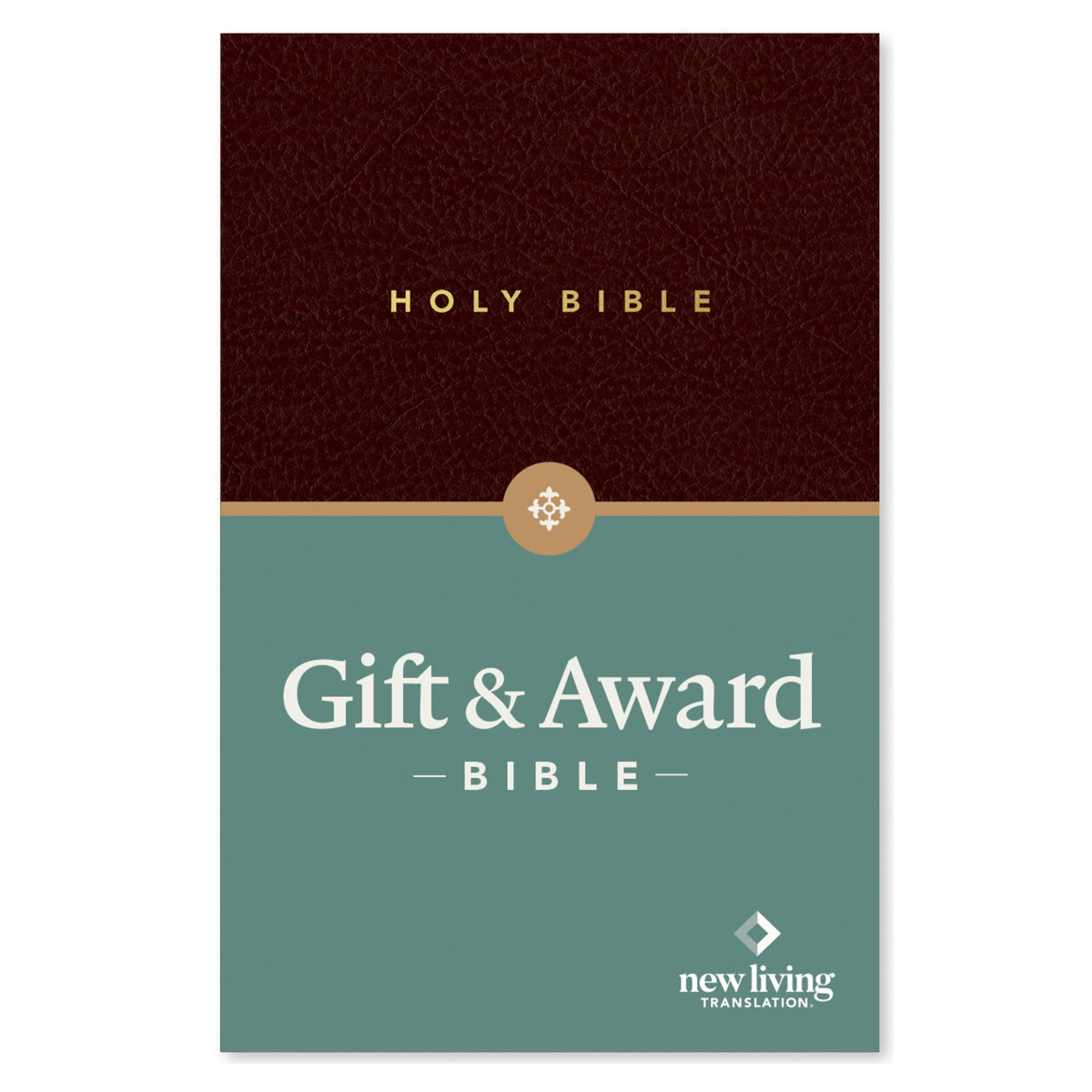NLT Burgundy Imitation Leather Gift & Award Bible
