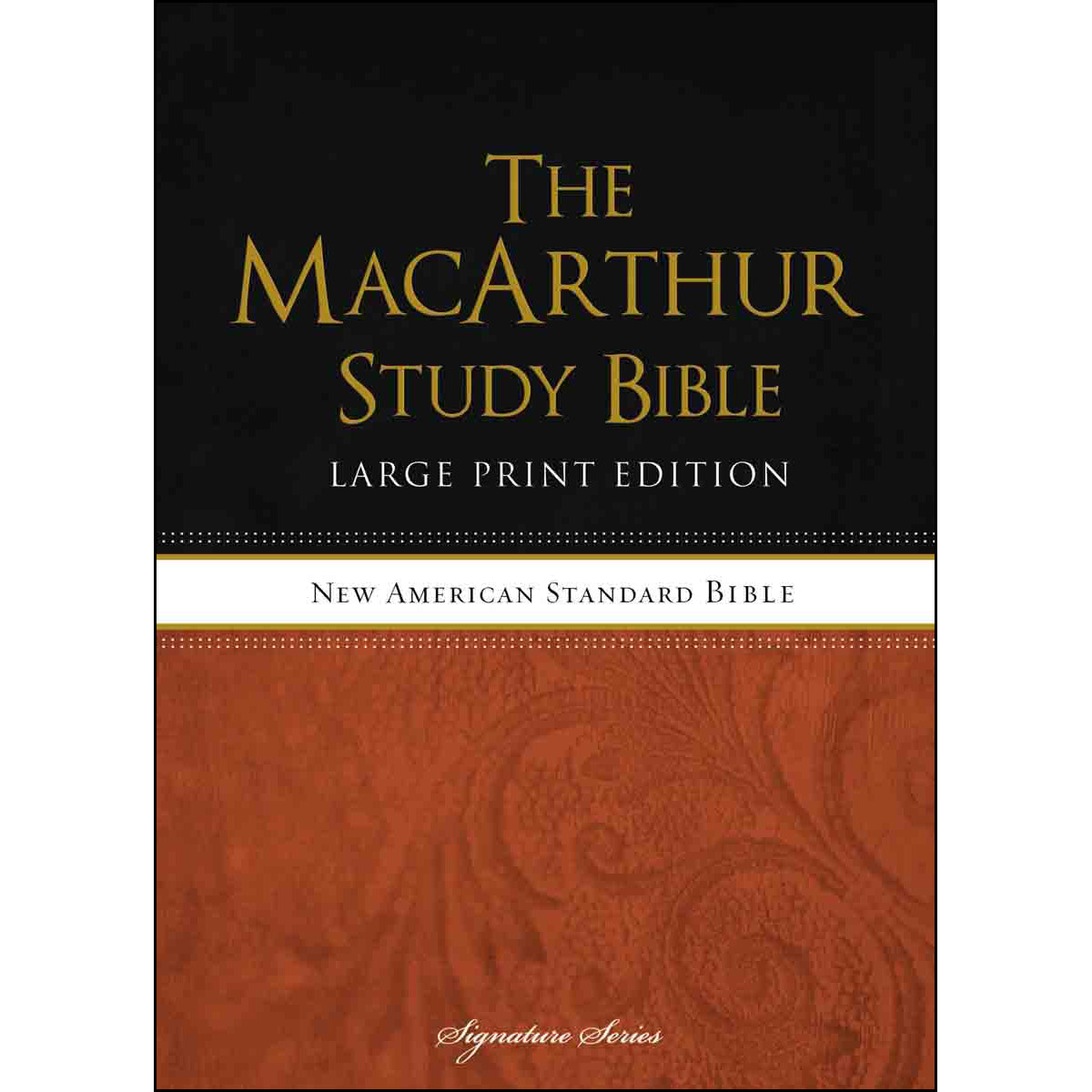 NASB MacArthur Study Bible Large Print (Hardcover)