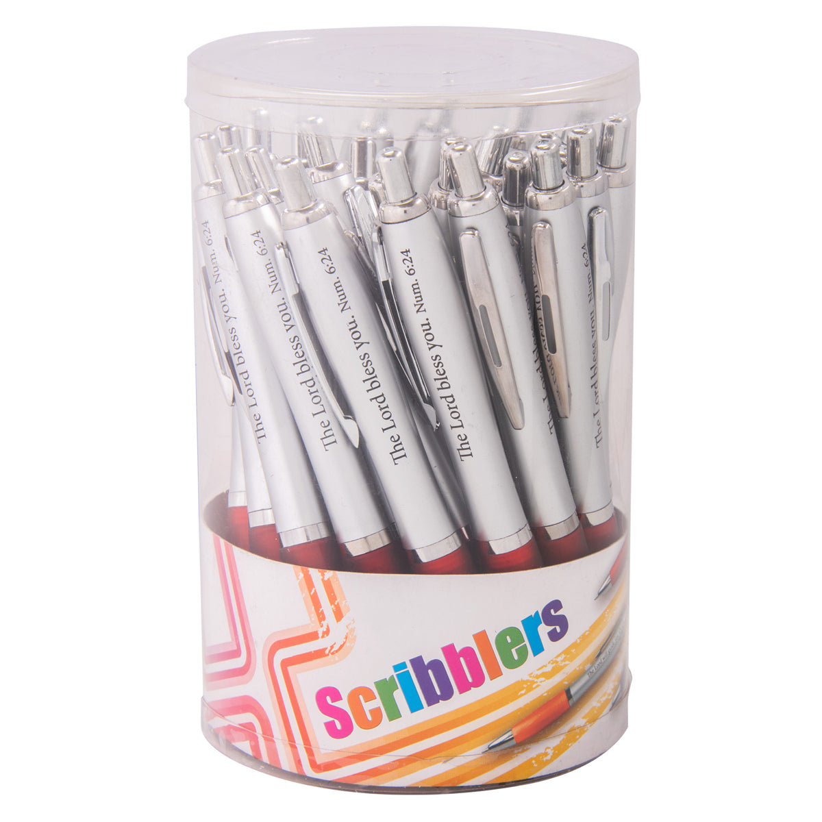 Scribbler: The Lord Bless You Red (Tub Of 25)(Pens)