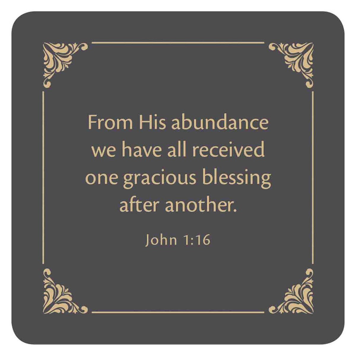 A Word For Today Cards In Black And Gold Tin