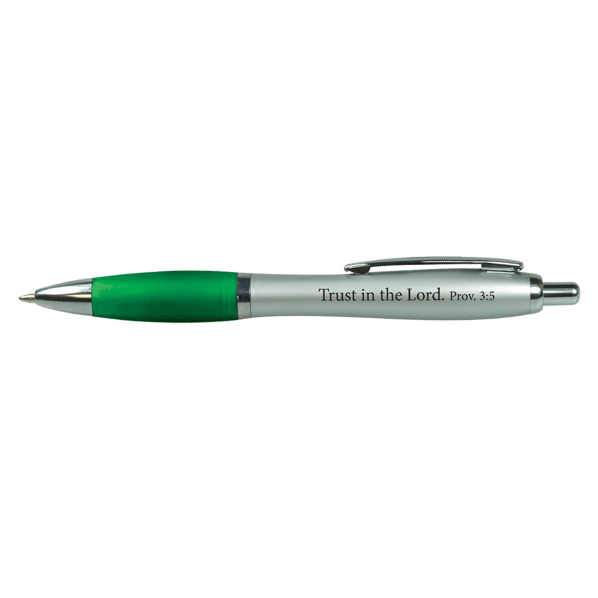 Trust In The Lord Green (Tub Of 25)(Pens)