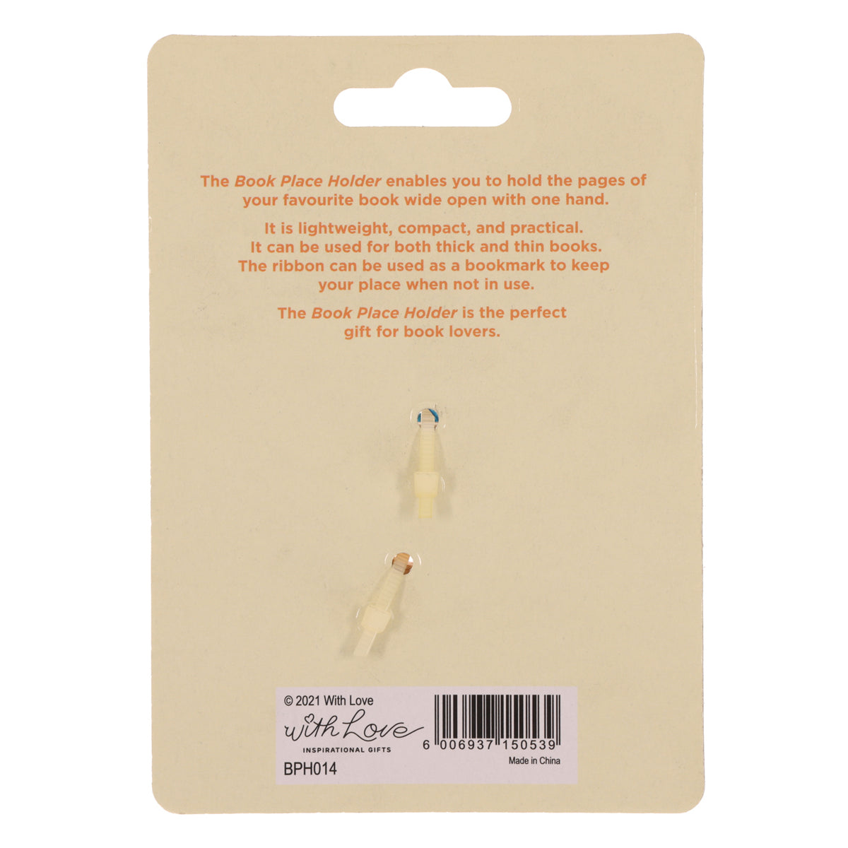 I Love Reading Bamboo Book Place Holder