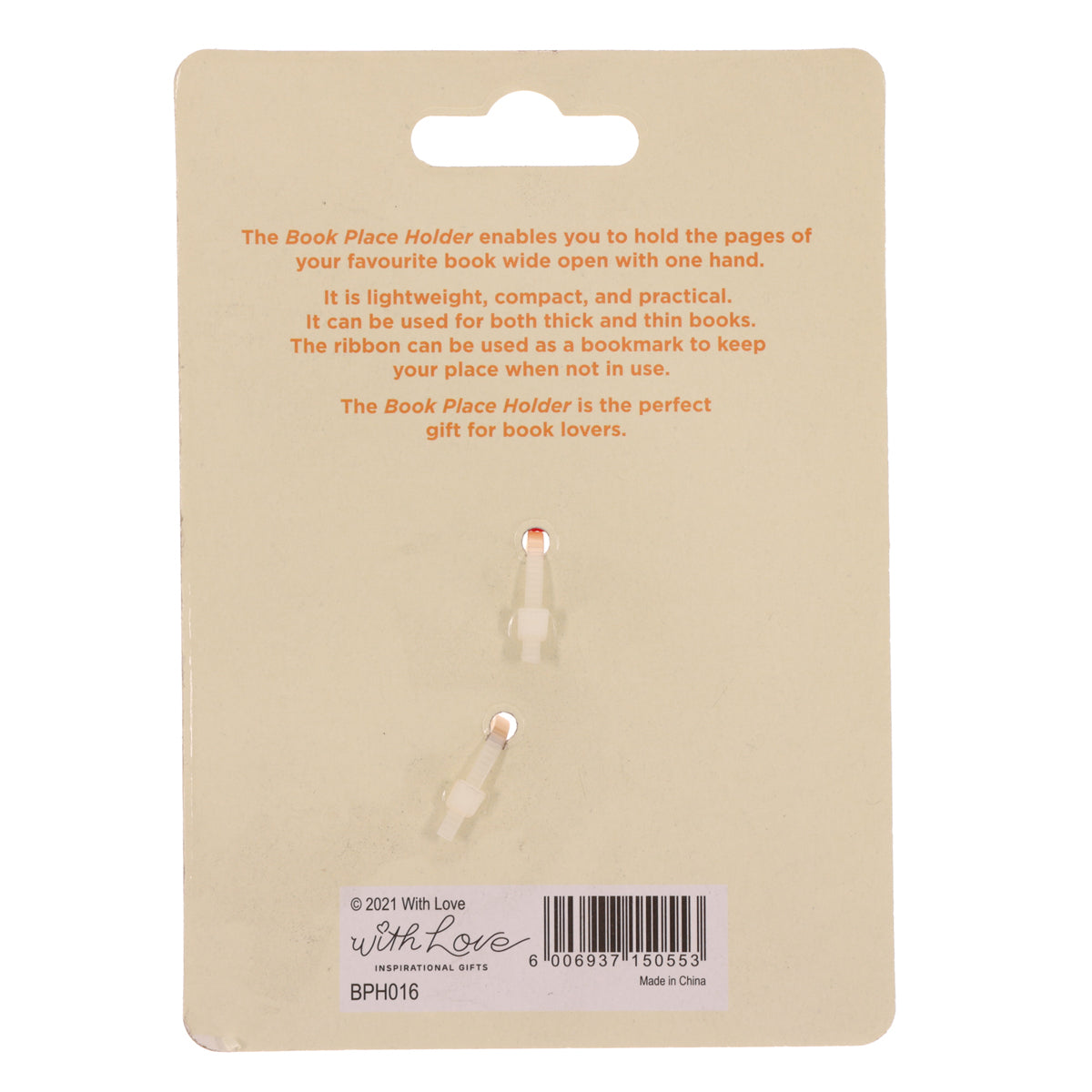 Once Upon A Time Bamboo Book Place Holder