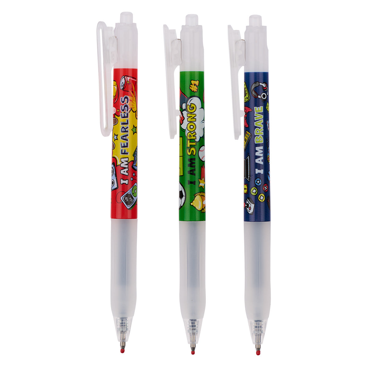 Scribbler Pens For Boys Blue (Tub Of 30)