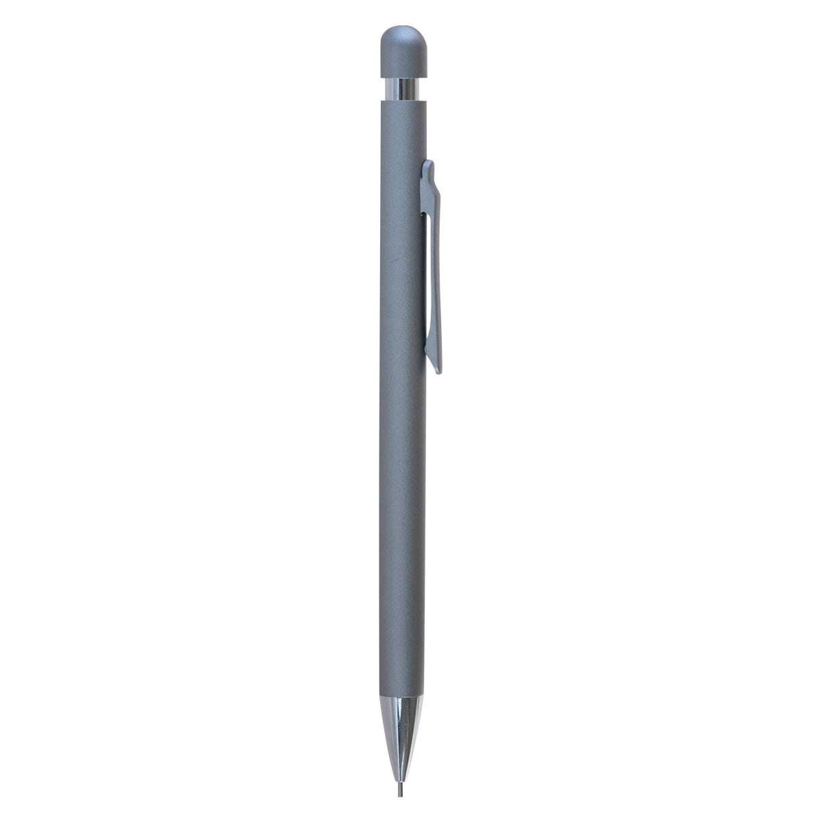 Bolton Silver Retractable Clutch Pencil - Round Clicker