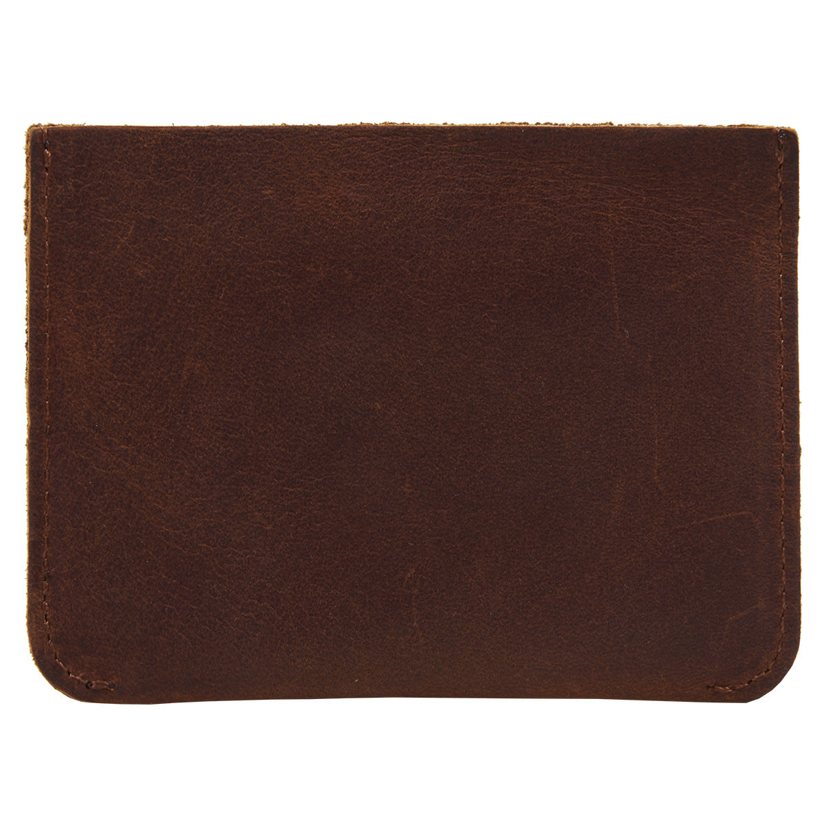 Genuine African Leather Brown Card Holder