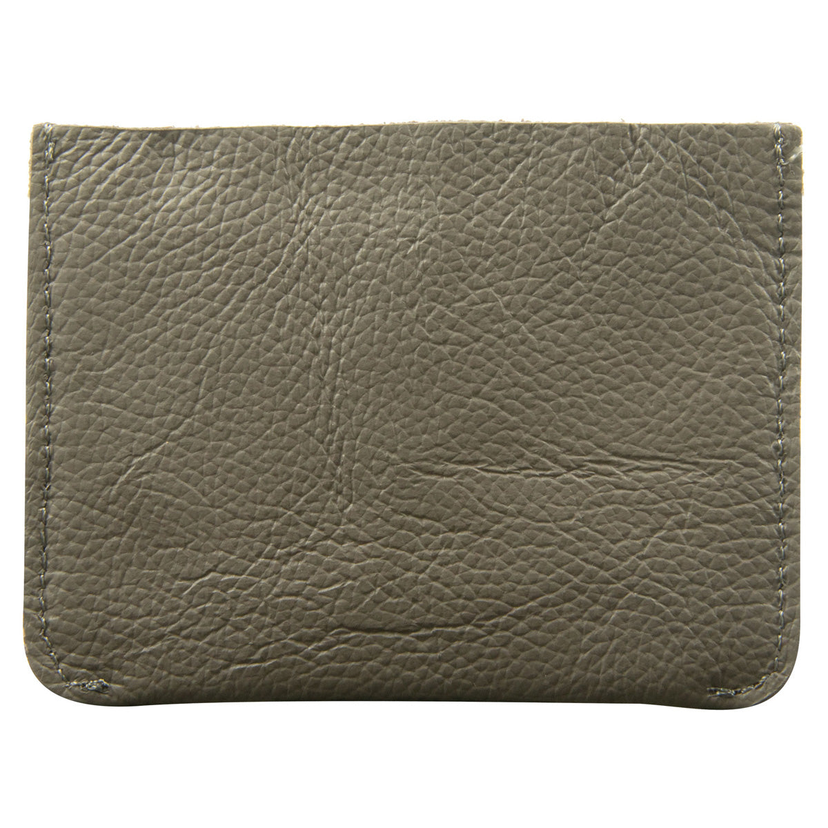 Genuine African Leather Rich Brown Card Holder