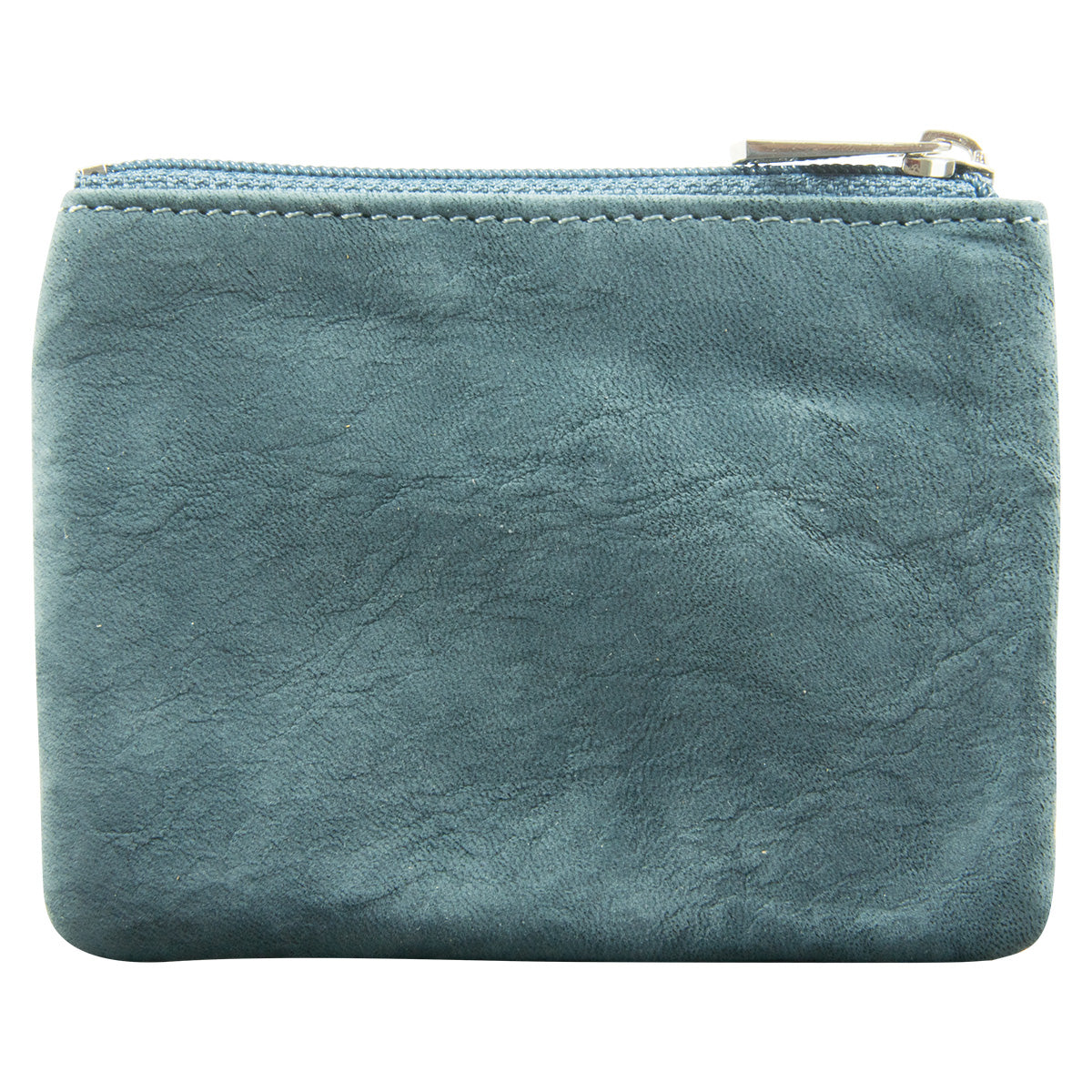 Genuine African Leather Midnight Blue Small Coin Purse