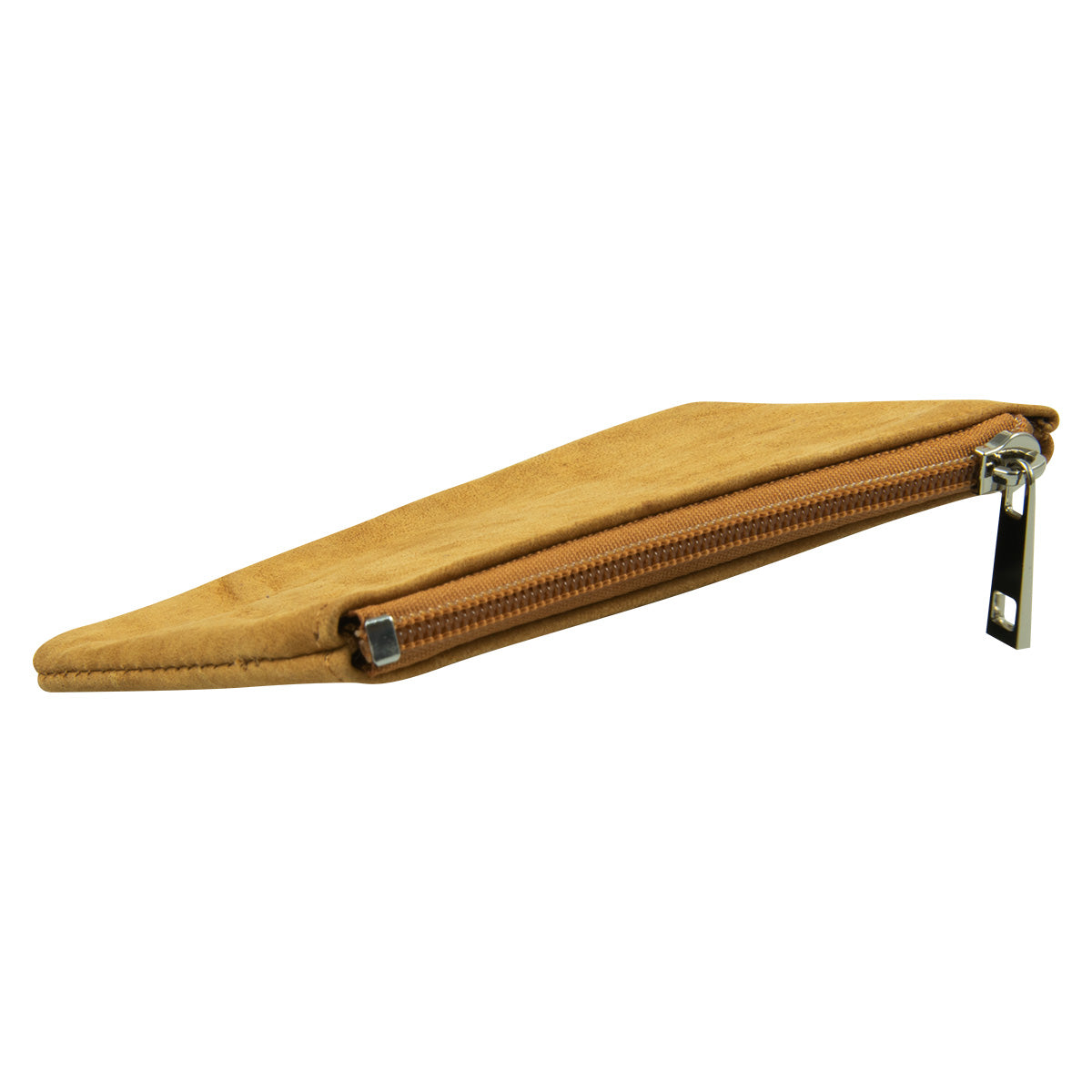 Genuine African Leather Tan Small Coin Purse