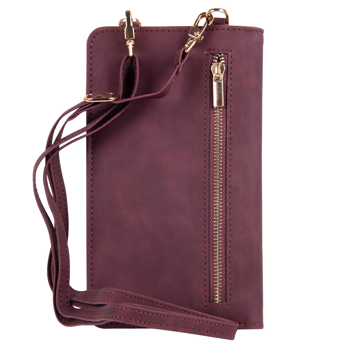 Geloof Hoop en Liefde Afrikaans Faux Leather Crossbody Women's Wallet