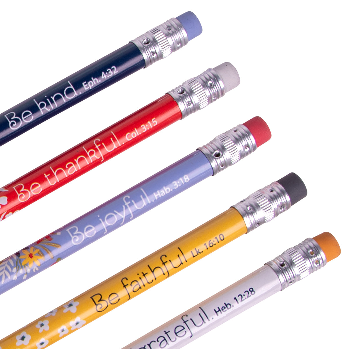 Floral Vector Tub of 50 Pencils