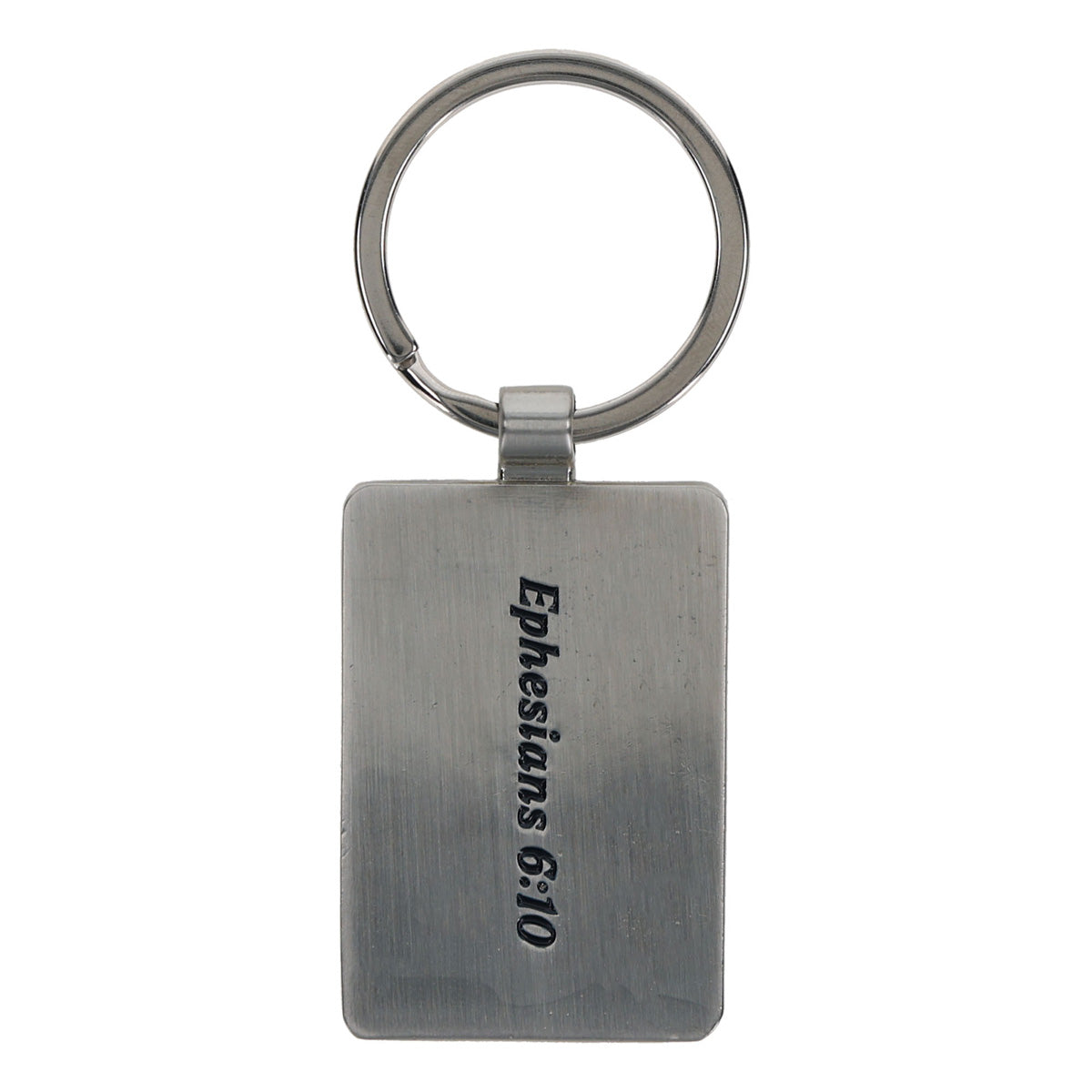 Be Strong in the Lord Metal Key Ring