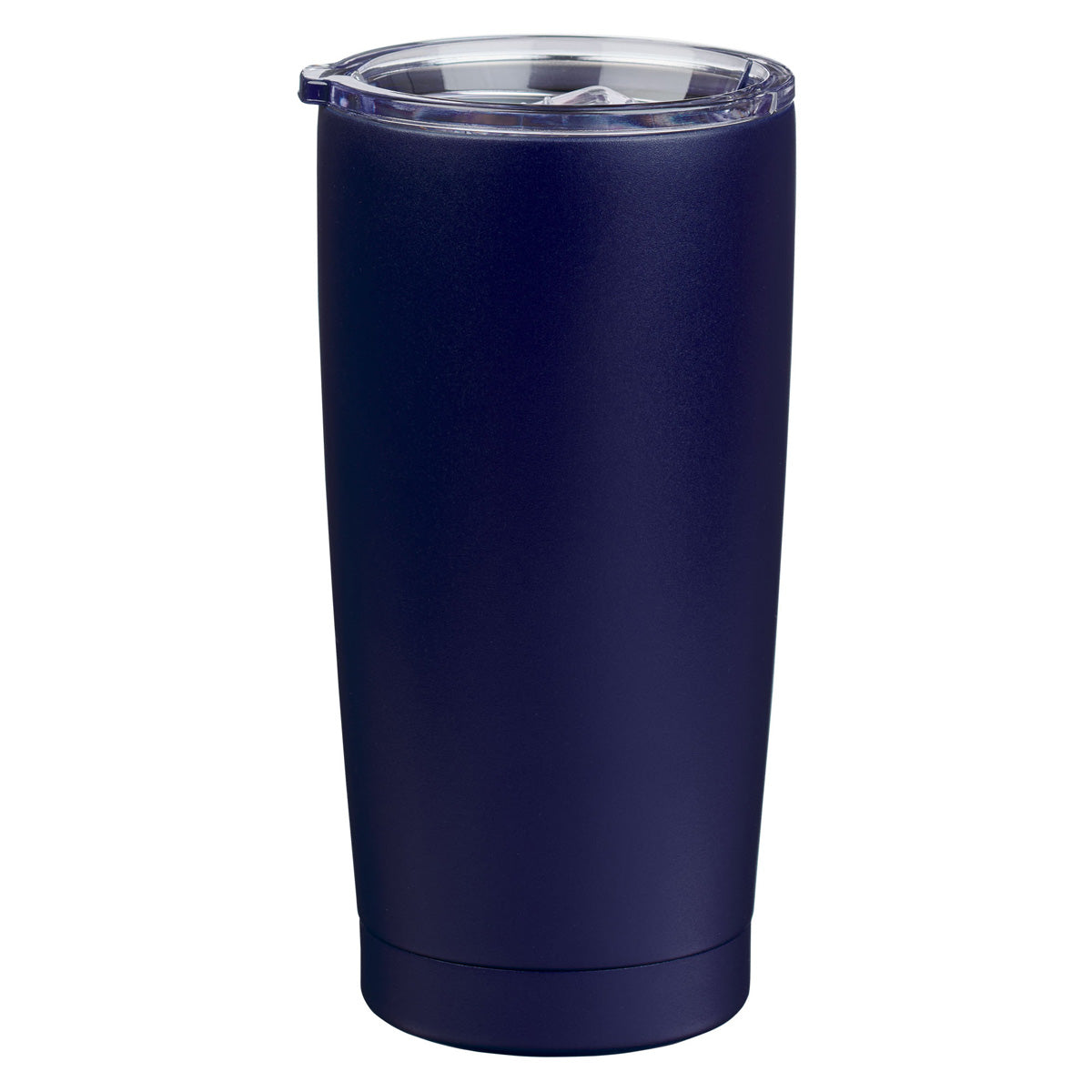 Be Strong and Courageous Navy Stainless Steel Travel Mug