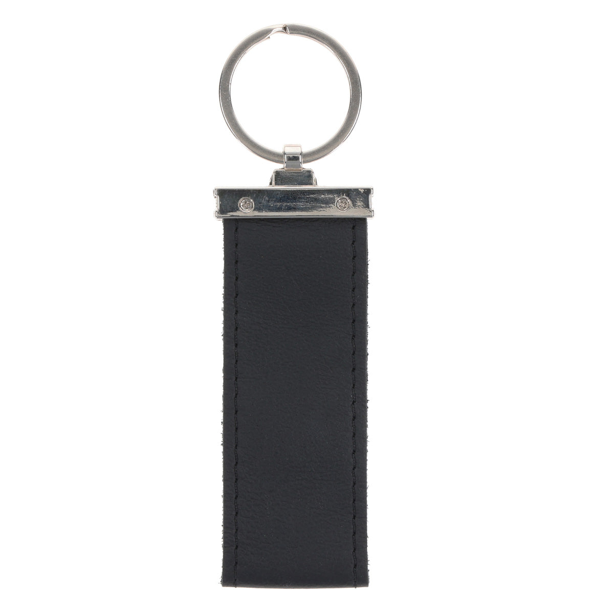 With God All Things Are Possible Genuine Leather Key Ring