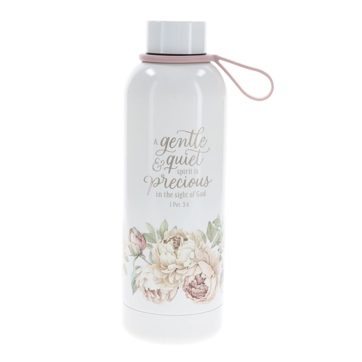 A Gentle and Quiet Spirit Is Precious in the Sight of God Stainless Steel Water Bottle