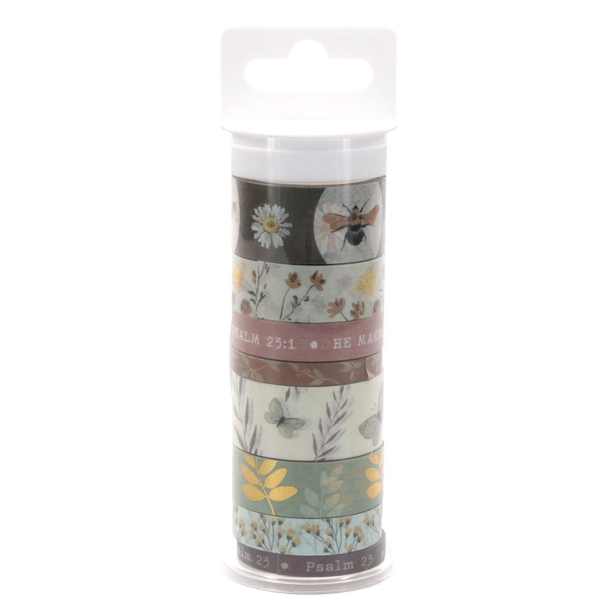 Psalm 23 Eight-Piece Washi Tape Set