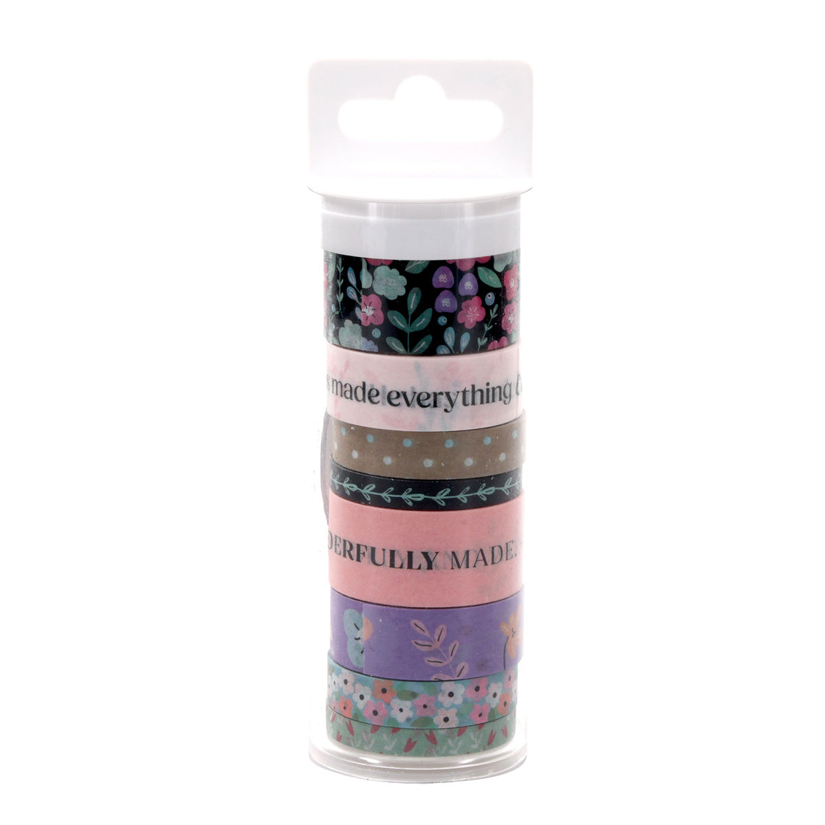 Beautifully Made Eight-Piece Washi Tape Set