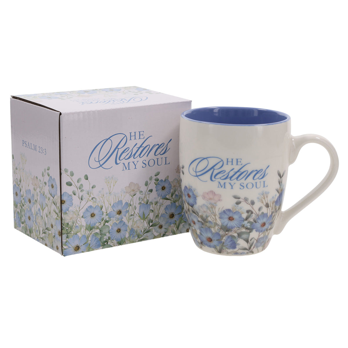 He Restores My Soul Ceramic Mug
