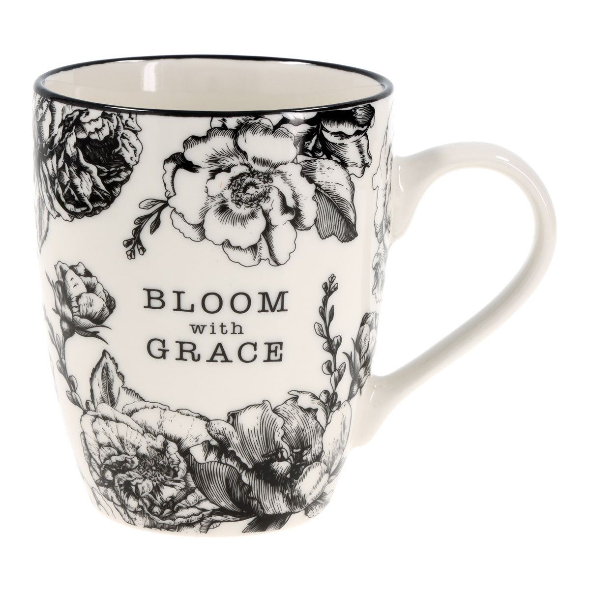 Bloom with Grace Ceramic Mug