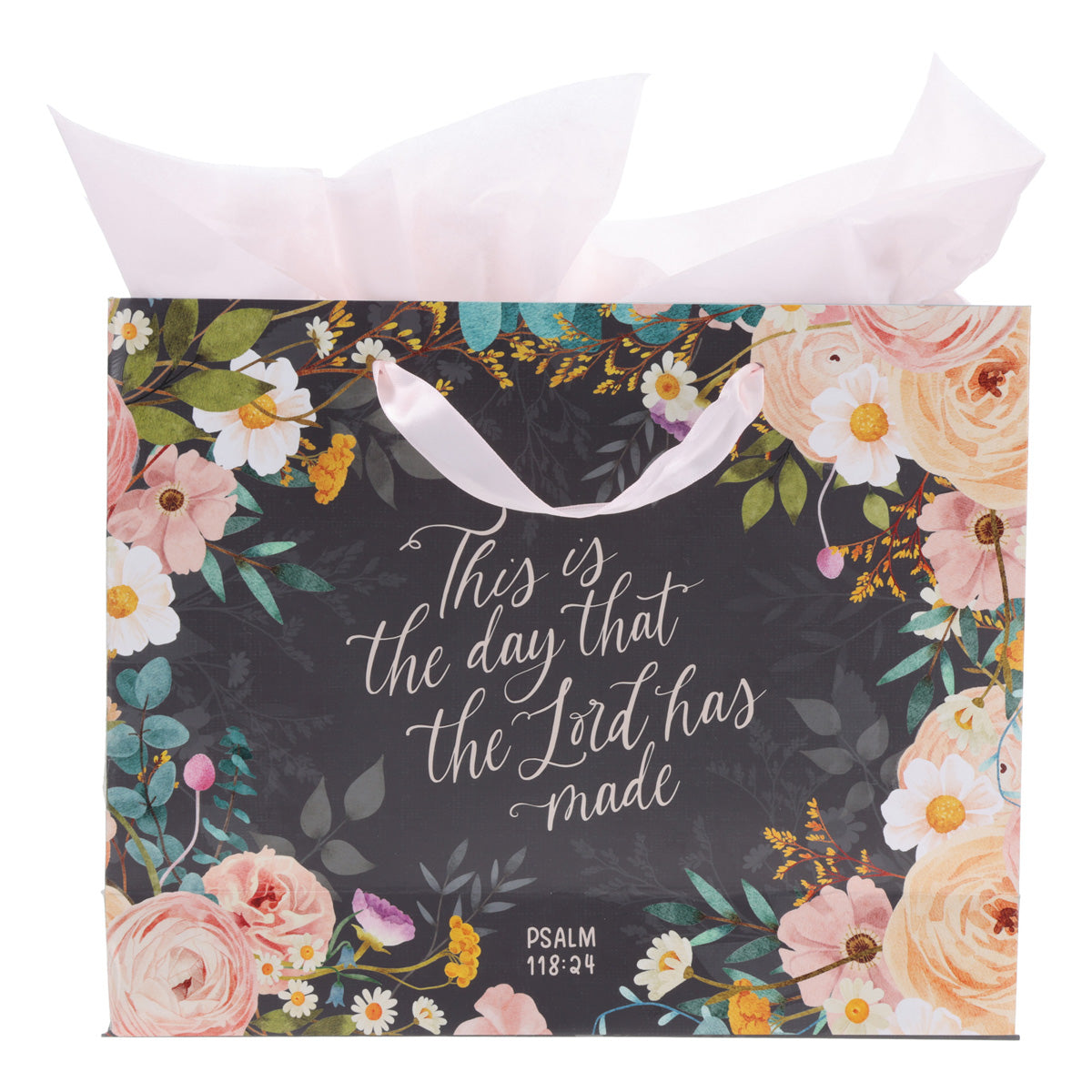 This Is the Day That the Lord Has Made Large Landscape Gift Bag with Gift Tag