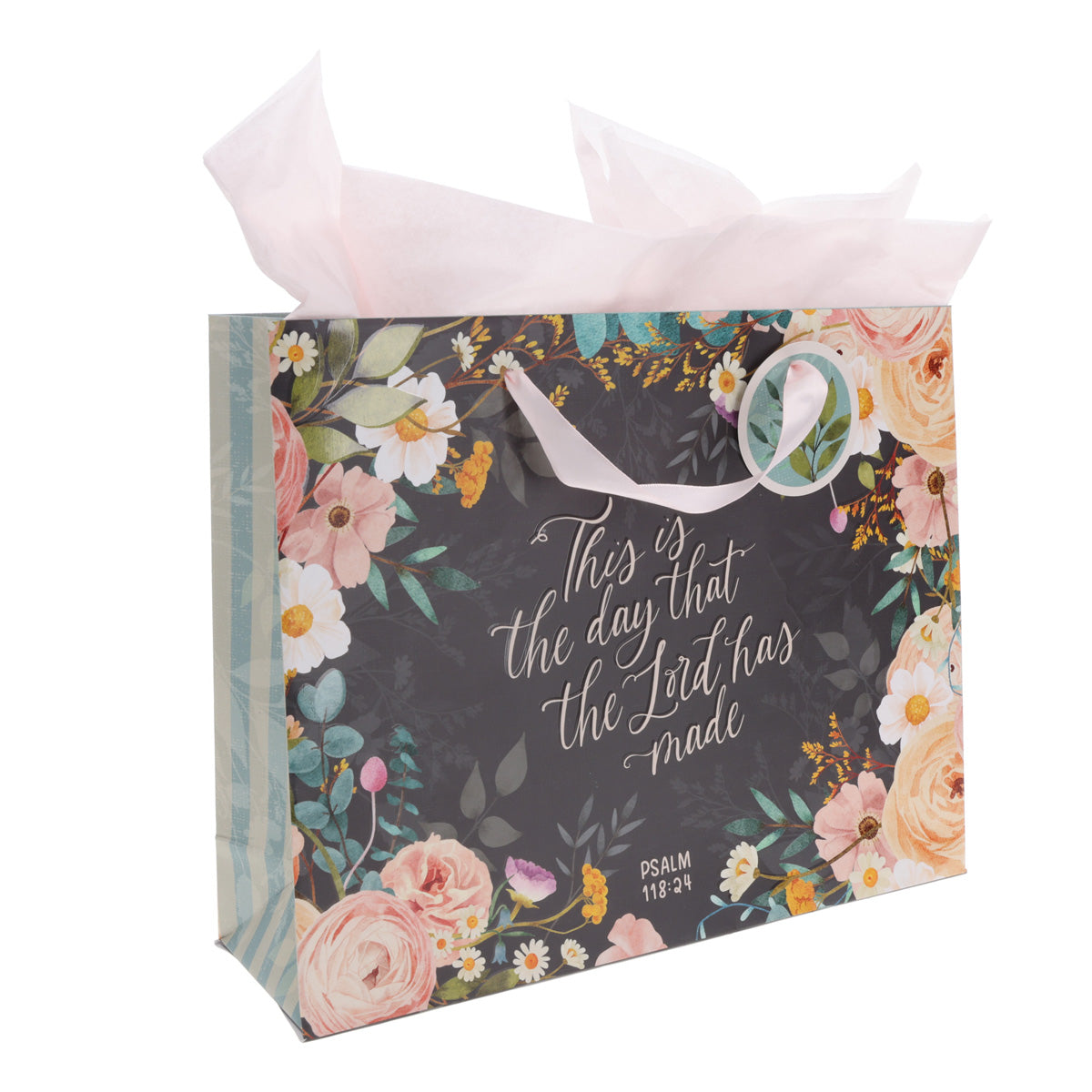 This Is the Day That the Lord Has Made Large Landscape Gift Bag with Gift Tag