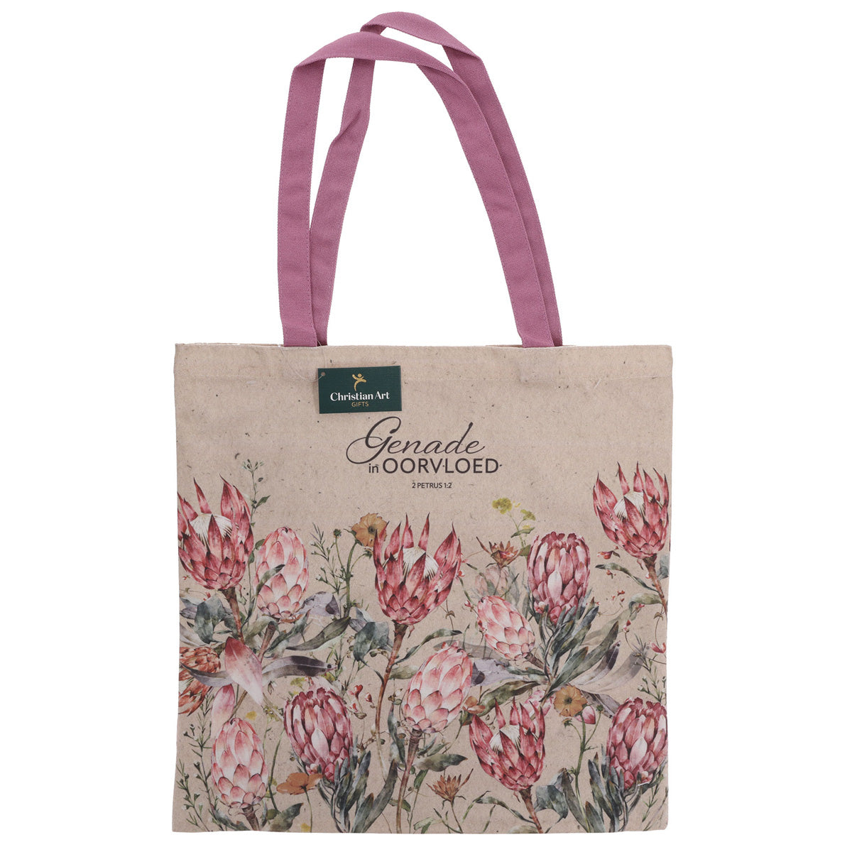 Genade in Oorvloed Afrikaans Canvas Tote Bag