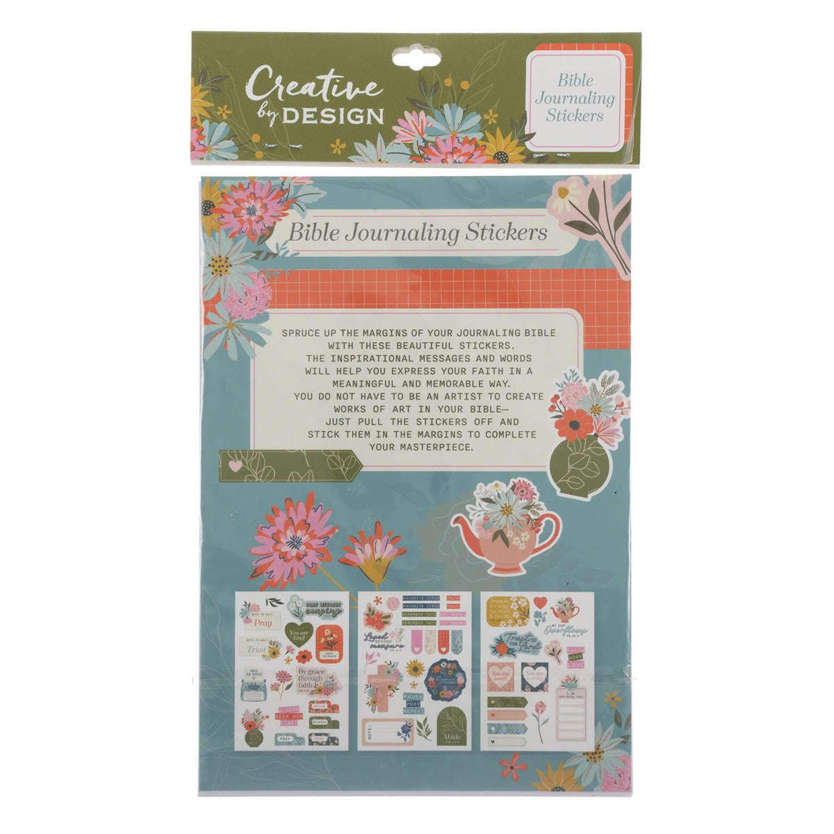 Grow in Grace Three-Piece Journaling Stickers
