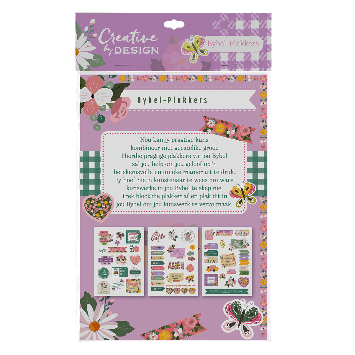 Dit Is die Dag Wat die Here Gemaak Het Afrikaans Three-Piece Journaling Stickers