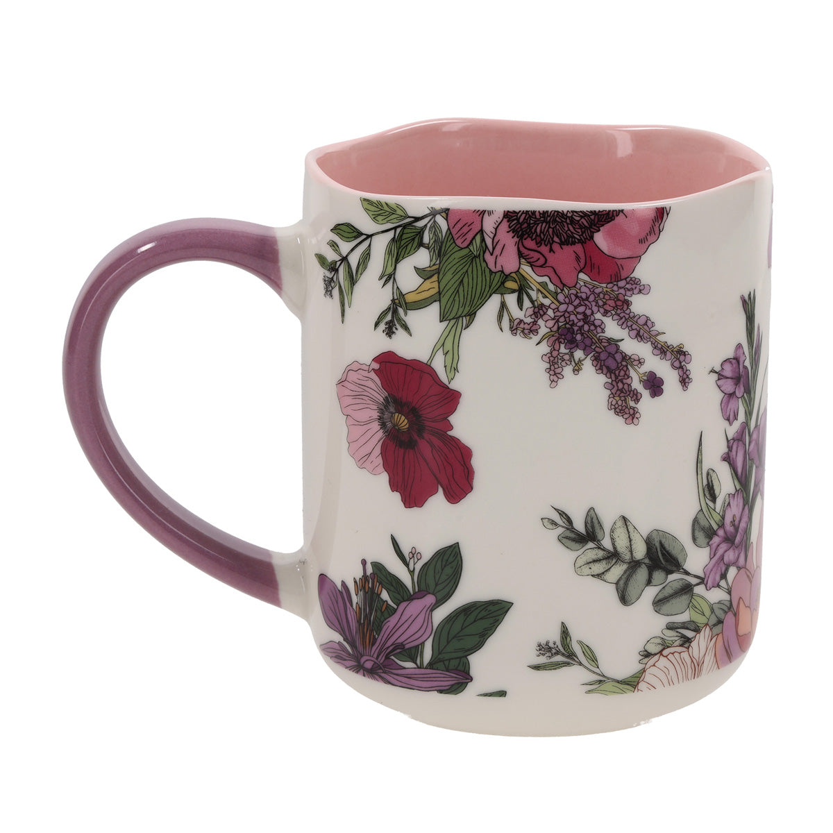 Beauty Blossoms from Within Ceramic Mug