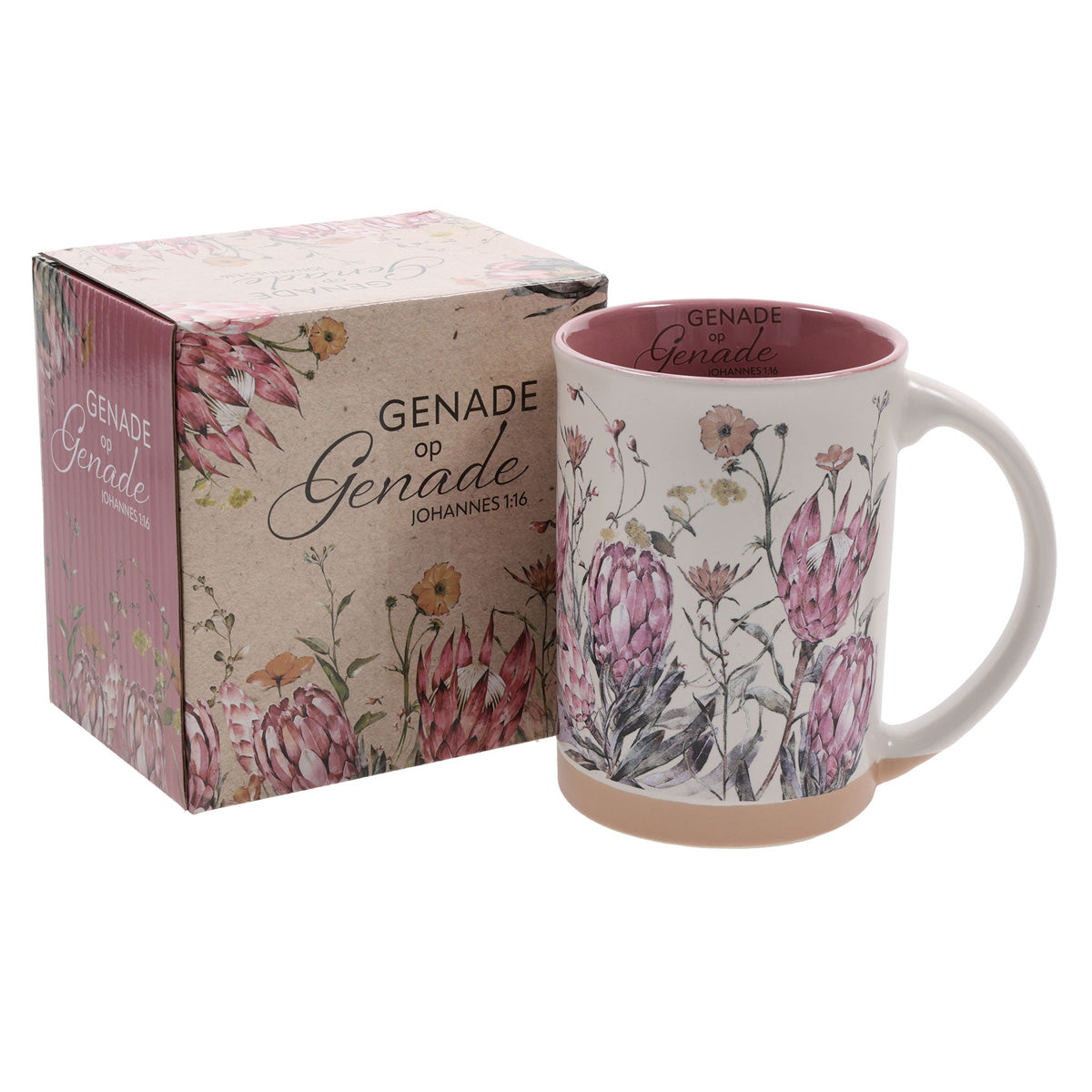 Genade op Genade Afrikaans Ceramic Mug