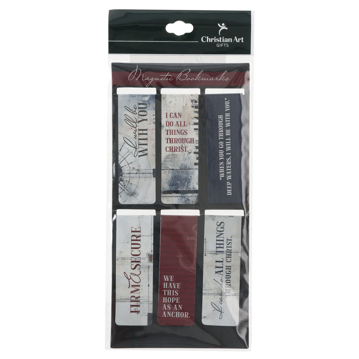 Hope as an Anchor Six-Piece Magnetic Bookmark Set