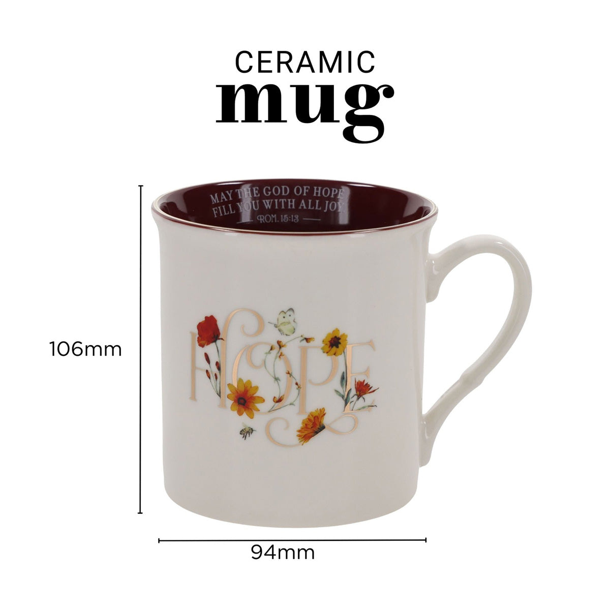 Hope Ceramic Mug