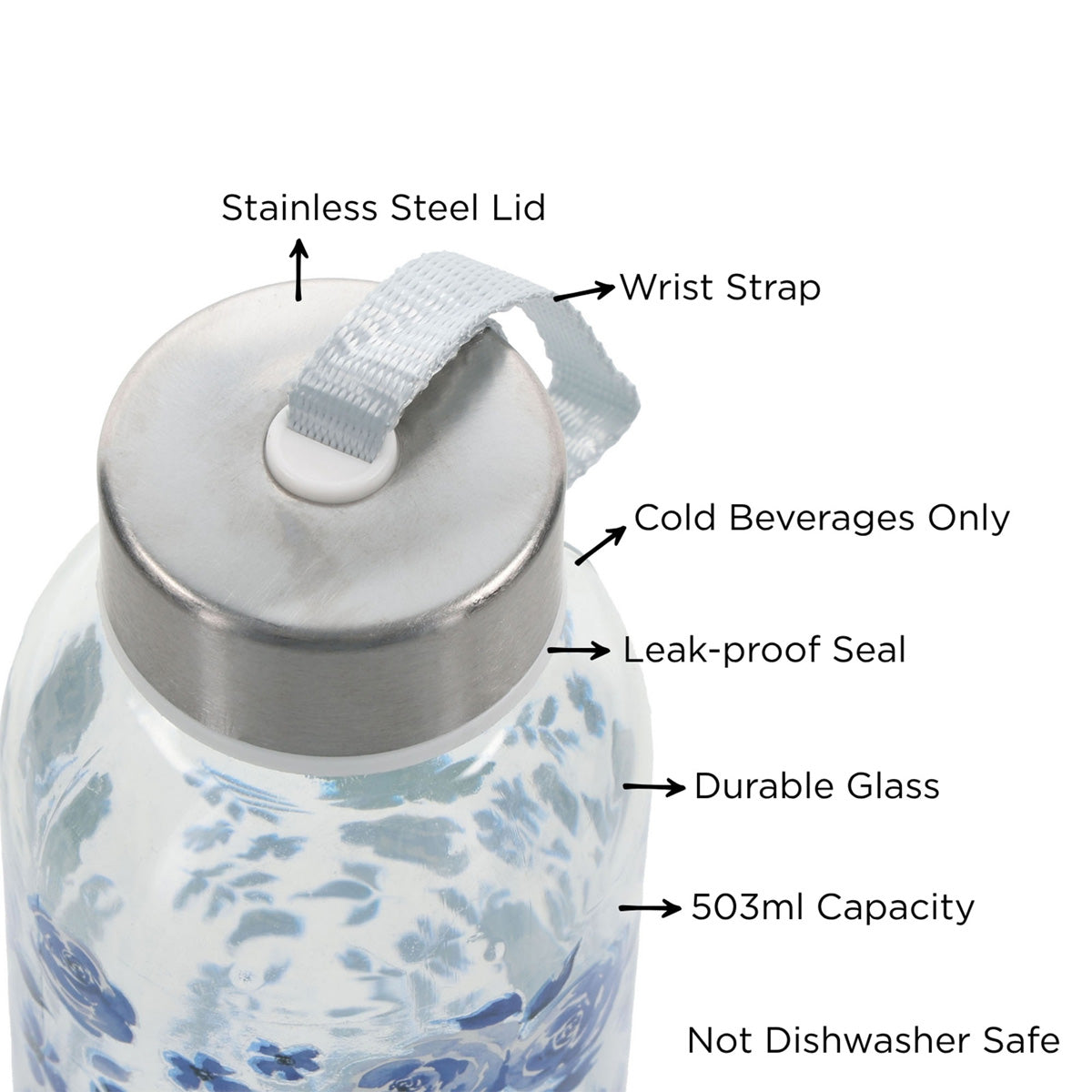 Hope Glass Water Bottle