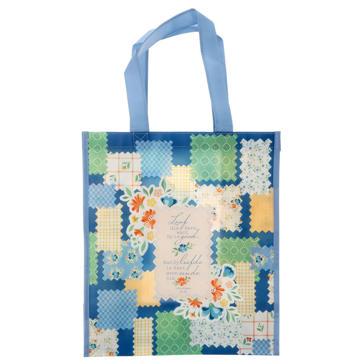 Loof die Here Want Hy Is Goed Afrikaans Non-Woven Tote Bag