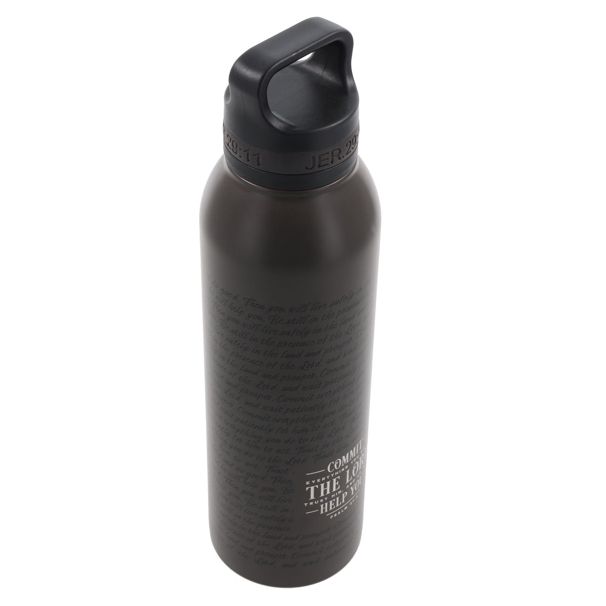 Commit Everything You Do to the Lord Stainless Steel Water Bottle