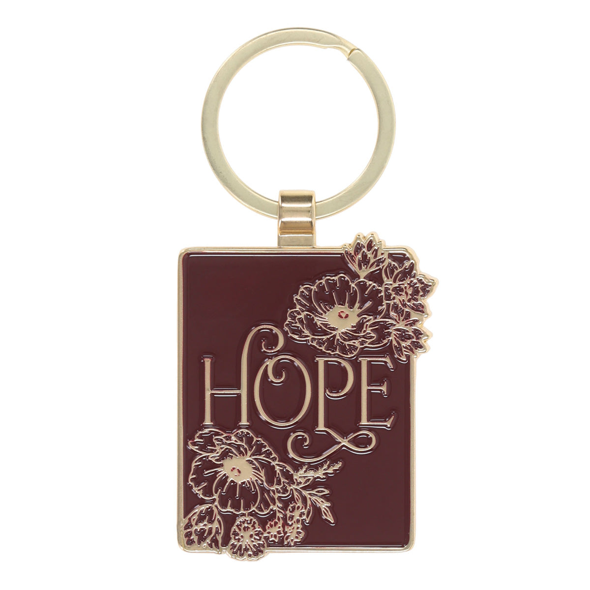 Hope Metal Keychain