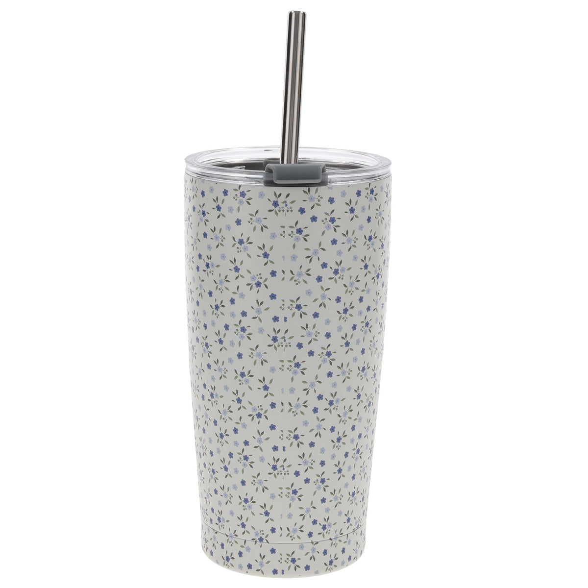 Travel Mug - Loof die Here (Stainless Steel, Afrikaans, with Straw)