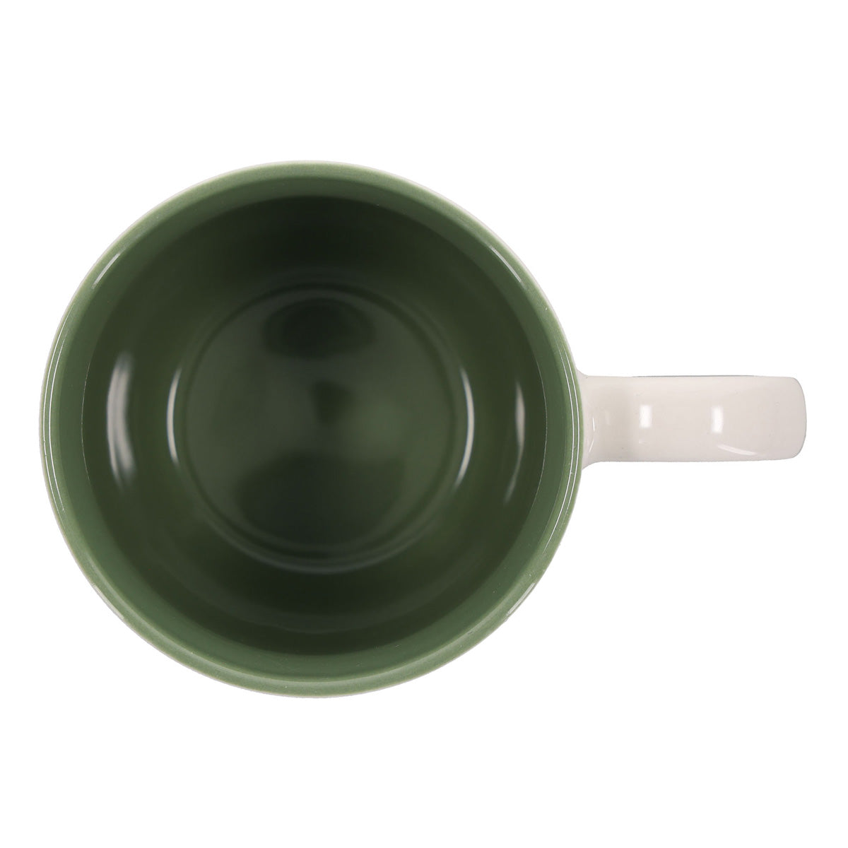Grace and Peace Green Ceramic Mug