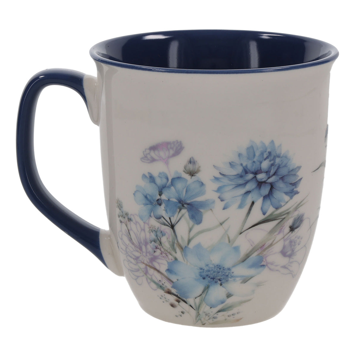 Hope Ceramic Mug with Blue Interior
