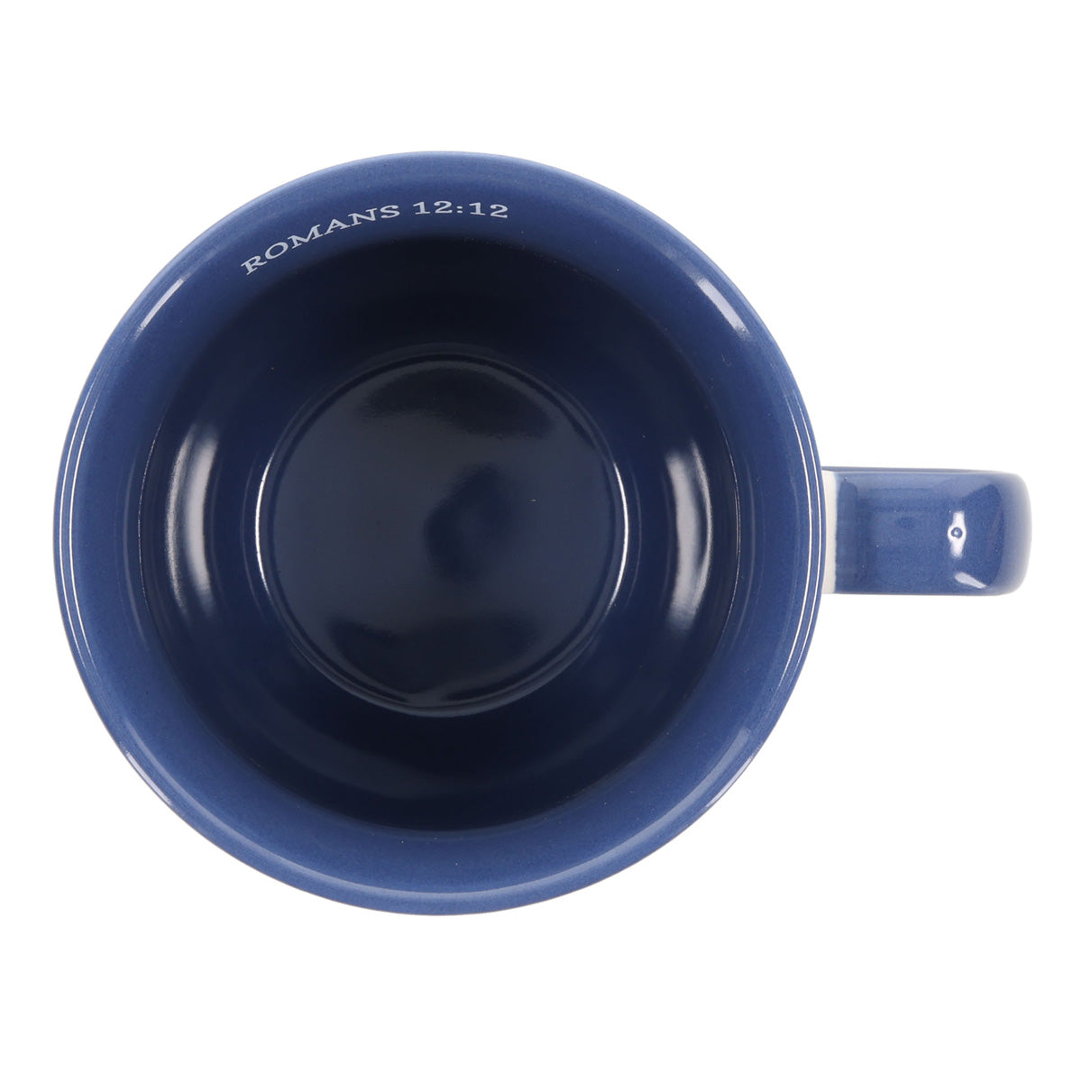 Hope Ceramic Mug with Blue Interior