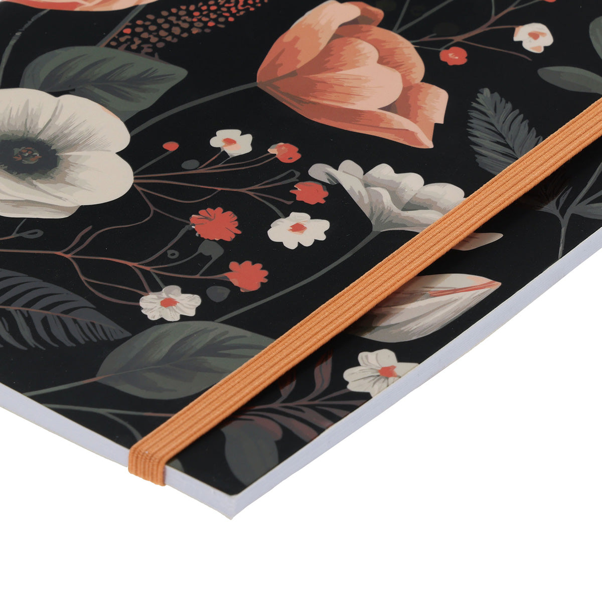 MyNotes Black Florals A5 (Paperback)