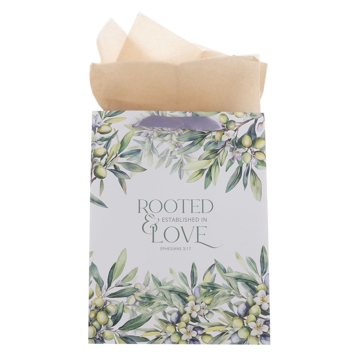 Rooted and Established in Love Portrait Gift Bag with Gift Card