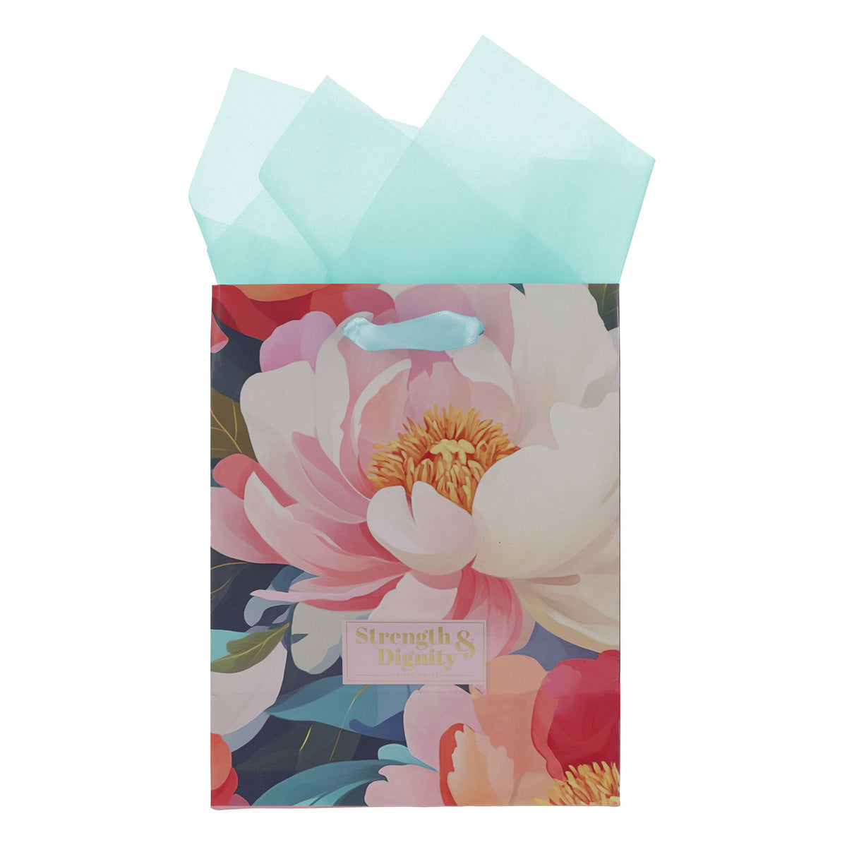 Strength & Dignity Medium Gift Bag with Gift Tag