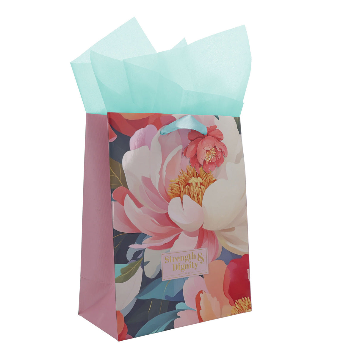 Strength & Dignity Medium Gift Bag with Gift Tag