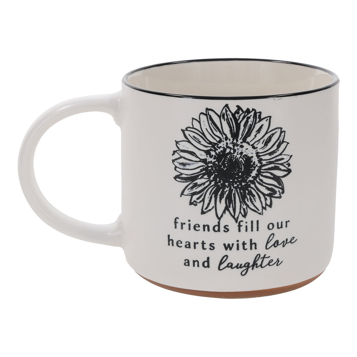 Friends Fill Our Hearts with Love and Laughter Ceramic Mug