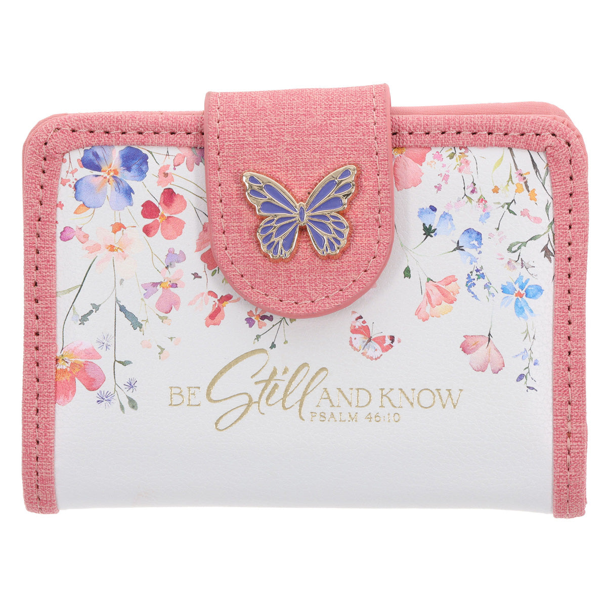 Be Still and Know Faux Leather Woman's Wallet