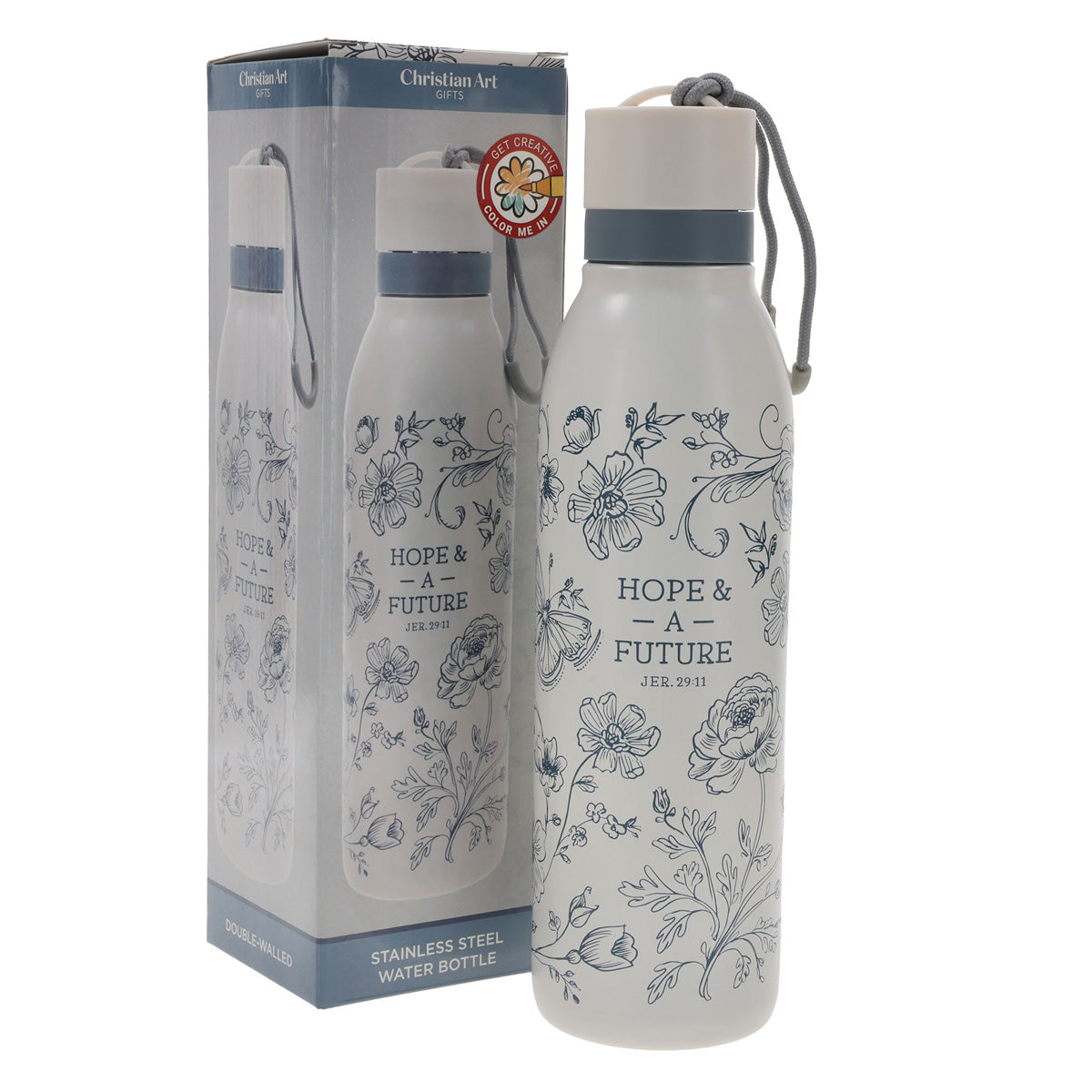 Hope and a Future Stainless Steel Water Bottle
